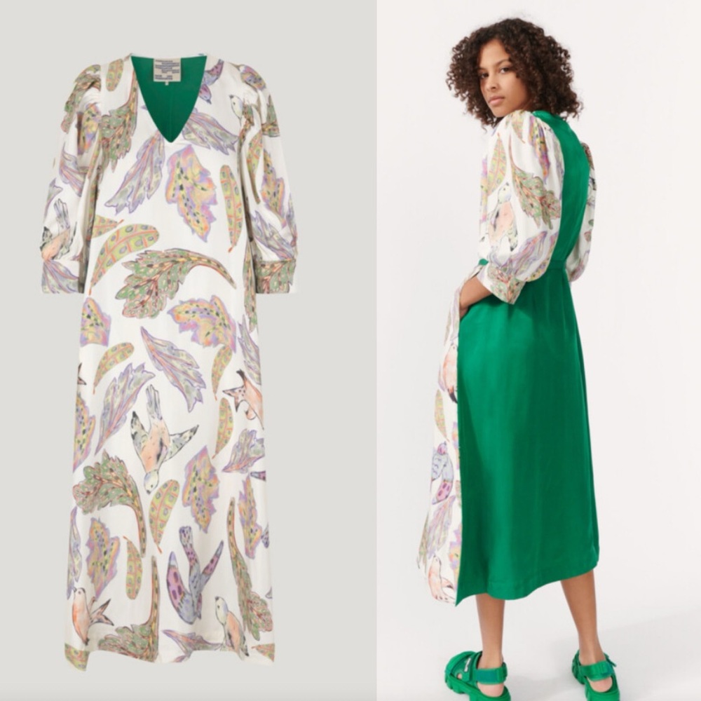 BAUM UND PFERDGARTEN Azami midi dress Size 34